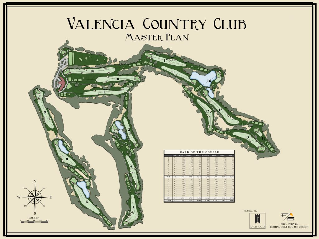 Valencia Golf Club Master Plan